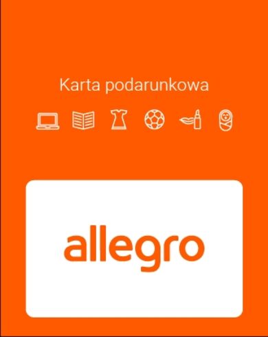 Geschenkkarte kaufen: Allegro Gift Card