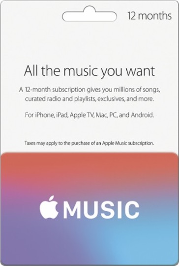 Geschenkkarte kaufen: Apple Music Card