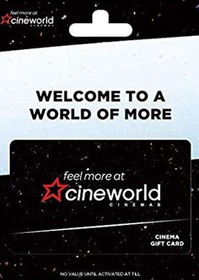 Geschenkkarte kaufen: Cineworld Gift Card