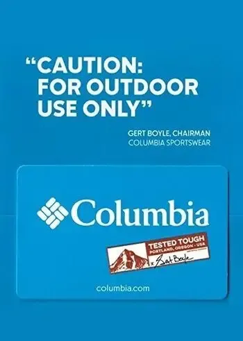 Geschenkkarte kaufen: Columbia Sportswear Gift Card XBOX
