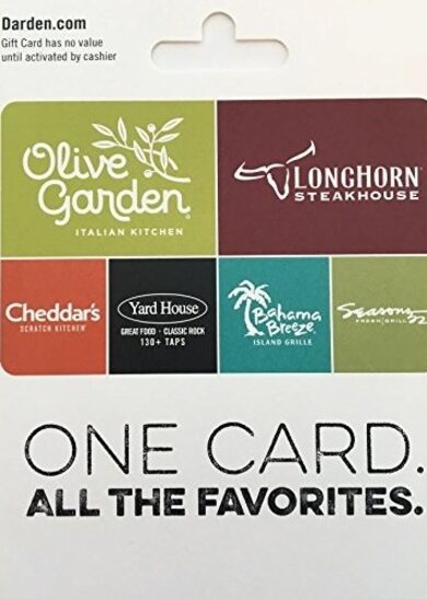 Geschenkkarte kaufen: Darden Restaurants Gift Card PC