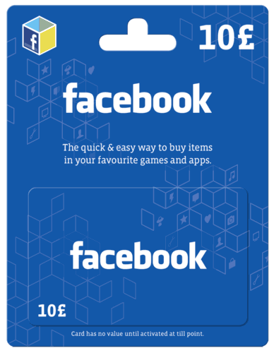 Geschenkkarte kaufen: Facebook Gift Card XBOX