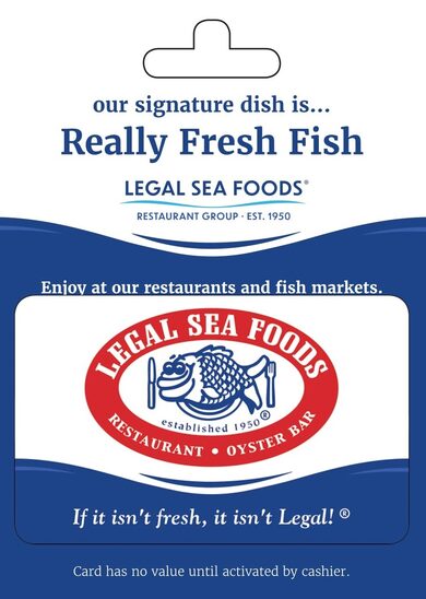 Geschenkkarte kaufen: Legal Sea Foods Gift Card NINTENDO