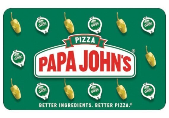 Geschenkkarte kaufen: Papa Johns Gift Card