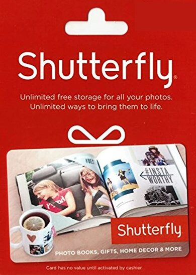 Geschenkkarte kaufen: Shutterfly Gift Card PC