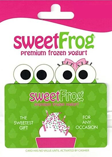 Geschenkkarte kaufen: sweetFrog Gift Card PC
