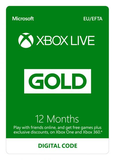 Geschenkkarte kaufen: Xbox LIVE Prepaid Gold Membership Card