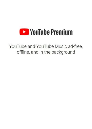 Geschenkkarte kaufen: YouTube Premium Gift Card