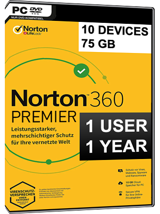 Buy Software: Norton 360 Premier PSN